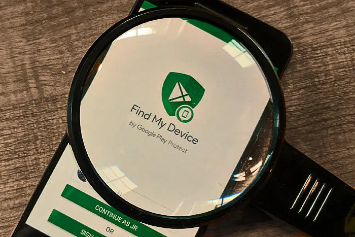 « Find My Device » pour Android